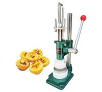 Manual Egg Tart Pressing Machine, Manual Custard Tart Shell Molding Forming Tool, Manual Egg Tart Shell Making Machine, With Mold, Stable Base, Kitchen Baking Tools, Home Professional Bakers N6026