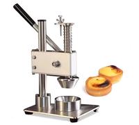 Manual Egg Tart Shell Pressing Machine, Commercial Egg Tart Forming Maker, Stainless Stain Tartlet Shell Molding Forming Machine, Muffin Cupcake Tins Moulds Tool for Home, Restaurant, Cake Shop