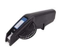 Manual Embossing Label Maker for Dymo 1610, CIDY Portable 3D Embossed Label Printer, Clear and Long Lasting Labels, Ergonomic Handle, No Batteries Required, Black Plastic Body, M1610 Model