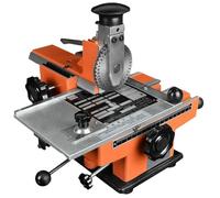 Manual Embossing Marking Tool for Metal Nameplate Dog Tag Stamping Printer Machine with Interchangeable Character Wheels