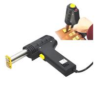 Manual Embossing Press, Handheld Hot Stamping Machine, Temperature Range: 200-500°C, Stainless Steel Design, Comfortable Long Handle for Printing and Hot Stamping