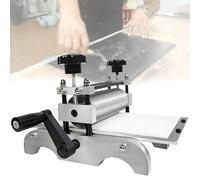 Manual Engraving Press, Portable Flatbed Printing Machine, Adjustable Roller Height Tabletop Slab Roller Printmaking