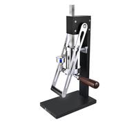 Manual Espresso Coffee Machine - Hand Pressed Portable Maker with Pressure Chamber and Bottomless Handle for Cappuccino, Latte, Macchiato