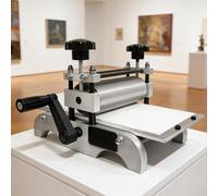 Manual Etching Printing Press for Woodcut and Printmaking, Ideal for DIY Crafts and Small Studio Layouts