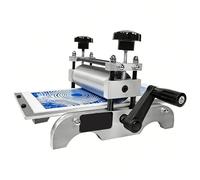 Manual Etching Printing Press, Tabletop Letterpress, 11.8x6.9in Portable Design for DIY Projects, Home Workspaces, Relief, Intaglio, Linocut Printing for Hobbyists & Student Artists