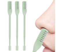 Manual Eyebrow Trimmer - Double Head for Eyebrows - 360° Rotating Care Tool, 3 Pieces for Men and Women