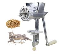 Manual Feed Pellet Machine for Homemade Pet Food, Efficient Dog Cat Fish Poultry Bait Granulator, Ideal for Small Scale Animal Feed Production