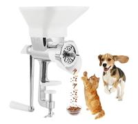 Manual Feed Pellet Machine for Pet Food, Versatile Mold Options for Fish, Bird, Cat, and Dog Nutrition