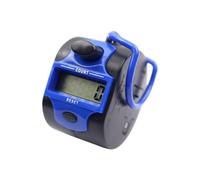 Manual Finger Counting Tool Digital Counter Clickers Handheld Portable Tasbeeh Counter Resettable Clickers 4 Digits ABS Counting Device