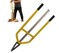 Manual Firewood Splitter, Powered Log Splitting Tool, Portable Wood Cracker for Outdoor Camping Fireplace