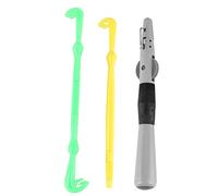 Manual Fishing Hook Tier Line Tying Tool with Sub line Single Double Hook Fast Knot Tyer Tool for Fishing Enthusiasts Stainless Steel ABS 3pcs 13.6cm 14.8cm 15.8cm