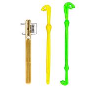 Manual Fishing Line Tie Tool Fishing Accessories Knot Tie Fishing Hook Tie Easy Hook Knot Tie Tying Tool for Fly Fishing Equipment Set