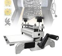 Manual Flat Press Printing Machine with Adjustable Roll Height and Comfortable Cranking Handle for Decorative Display and Printing Supplies
