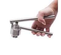 Manual Flip Off Vial Crimper, 13/15/20mm Perfume Capping Machine for Aluminum Plastic Cap, Stainless Steel Bottle Cap Crimping Tool Hand Sealing Device