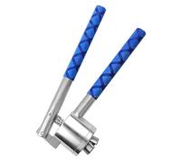 Manual Flip Vial Crimper - Stainless Steel Bottle Cap Crimping Tool with Non-Slip Handle for 13mm Diameter Plastic-Aluminum Caps, Ideal for Perfume Bottles and Spray Bottles