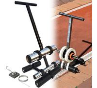 Manual Floor Tape Applicator, Hand Walk-Behind Line Marking Machine for Sports Courts, Hospitals, Gyms, Schools, Commercial Use