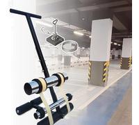 Manual Floor Tape Applicator, Lane Marking Applicator, Tape Applicator Dispenser, Tape Pasting Marking Machine, for Wall Packing Floor Warehouse Gym, Set