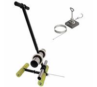 Manual Floor Tape Applicator, Masking Tape Dispenser Tool for Painting, Wall Packing, and Warehouse Use - Perfect for Gym and Home Projects