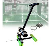 Manual Floor Tape Applicator, Tape Marking Machine Hand-Push, Walk-Behind Tape Dispenser for Painting/Lane Marking/Sports/Storage Areas Etc