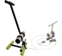 Manual Floor Tape Applicator with Circle Kit for Efficient Line Marking and Spray Painting in Warehouses, Gyms, and Hospitals