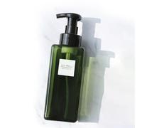 Manual Foam Soap Dispenser 650ml Capacity for Bathroom Kitchen Shower Lotion Shampoo Bottle PP Pump Head (Dark Green)