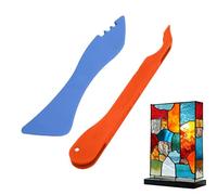 Manual Foiler for Coloured Stained Glass | Manual Tin Applicator for Glass Art - Manual Tool for Artistic Works, for Small Foil Crafts