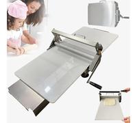 Manual Foldable Dough Sheeter and Roller with Adjustable Thickness, Enlarged Rubber Base for Stability, Space-Saving Design Ideal for Home Baking and Professional Bakeries