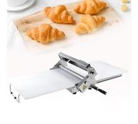 Manual Folding Dough Rolling Tabletop Dough Sheeter Machine for Croissants Laminated Pastries Commercial Bakery Equipment Professional Bakery Equipment(400)