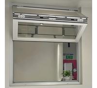 Manual Folding Window with Safe Lock | Ventilat Sliding Design for Food Truc & Commercial Kitchens |, Easy to Install, Space-Saving Solut