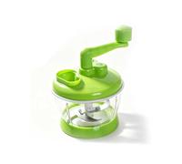Manual Food Chopper Hand Crank Onion Chopper Dicer for Kitchen Onion Garlic Cutter 100ml Manual Processor Vegetable Blender Chopping for Veggies Fruits