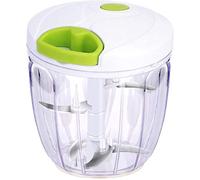Manual Food Chopper, Quick Hand Pull Vegetable Chopper/Mincer(3 Cup) for Onions/Garlic/Herbs/Meats/Salad