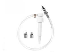 Manual For Gear Lube Pump With 3/8 Inch Metal Swivel Head For Lower Unit Maintenance Includes 8mm 10mm Adapters Fits Quart Bottles Compatible With For Mercury For Mariner Outboards White