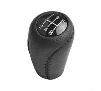 Manual for shifter Knob Leather ABS Black for Mazda 2006-2014(5 Speed)
