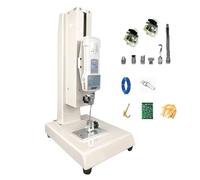 Manual Force Gauge Stand, Digital Force Gauge, 300mm/11.8 Stroke, with Output Function, with 5 Probe, Hand Wheel Operated, Display Clear, for Tension and Compression Test