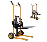 Manual Forklift with Fixed Legs & Adjustable Forks 200kg Capacity 90cm Lift Height Material Ideal for Pallet Handling & Heavy Lifting Tasks