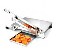 Manual Frozen Meat Slicer, Stainless Steel Bone Slicer