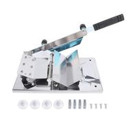 Manual Frozen Meat Slicing Machine, Stainless Steel Meat Cutter for Beef Mutton Roll, Food Slicing Machine with Adjustable Thickness, Efficient Kitchen Tool for Hot Pot Home Cookin