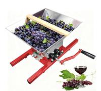 Manual Fruit Crusher for Home Brewing and Cider Pressing