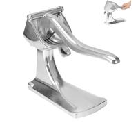 Manual Fruit Juicer Press, Stainless Steel Lemon Citrus Squeezer, Orange Lime Grapefruit Presser Mini Hand Juicer Extractor Tool for Tangerine, Lime, Tomato