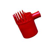 Manual Fruit Picking Tool, Red PP Harvest Cup with Comb Teeth, Hand Guard Design, Garden Picker for Jujube, Small Crop Tasks Small Fruit Harvester Garden Cup Picker Jujube Gatherer Red Pp Harvesting