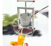Manual Fruit Press for Juice Making, Ideal for Cider, Grape, and Berries Wine Crusher