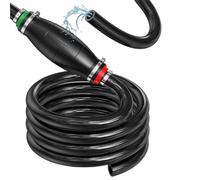 Manual Fuel Syphon Pump Kit: YOZAIUUI Siphon Pump with 2m All-Rubber Automotive Siphon Hose for Transferring Fuel Oil Water Petrol Siphoning Kit for Cars Fish Tanks