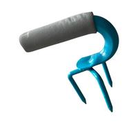 Manual Garden Cultivator Tool Ergonomic Grip Triangular Design for Efficient Soil Loosening and Outdoor Yard Maintenance Conical Tines Soil Loosener