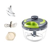 Manual Garlic Mincer Food Processor Dishwasher Safe Component Nonslip Base Efficient Grinder Cooking Tool Metal Garlic Press