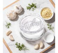 Manual Garlic Twister & Masher, Garlic Mincer & Chopper - Multi-Functional Grinder for Garlic, Onion, Ginger, Nuts, Impact Resistant Kitchen Gadget (1PC)