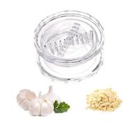 Manual Garlic Twister & Masher, Multi-Functional Mincer & Grinder for Garlic, Onion, Ginger, Herbs, Nuts, Impact Resistant Kitchen Gadget & Home Accessory