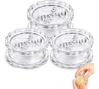 Manual Garlic Twister Mincer Tool Compact Garlic Crusher Grinder Cutter Masher Ergonomic Plastic Chef Press Portable Hand Chopper for Garlic Ginger Herb Seasoning Kitchen Food Prep