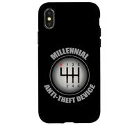 Manual Gear Box Millennial Anti-Theft Device Case for iPhone X/XS