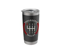 Manual Gear Endangered Species Case - Stick Gear Design Stainless Steel Insulated Tumbler