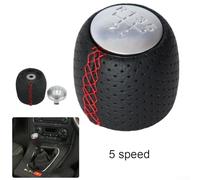 Manual Gear Shift Knob 56 Speed Shifter Lever for Alfa Brera for Spider 0511 Models 2005 2011 Designed for Comfortable and ABS Material(5 Speed)